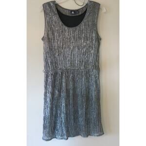 ROCK and REPUBLIC Sleeveless Dress Size M Sparkly Metallic Short Party Going Out